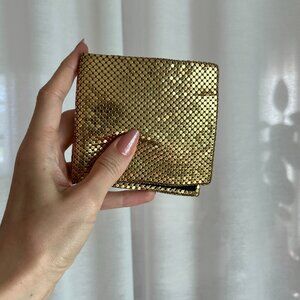 Gold Mesh Whiting & Davis Wallet